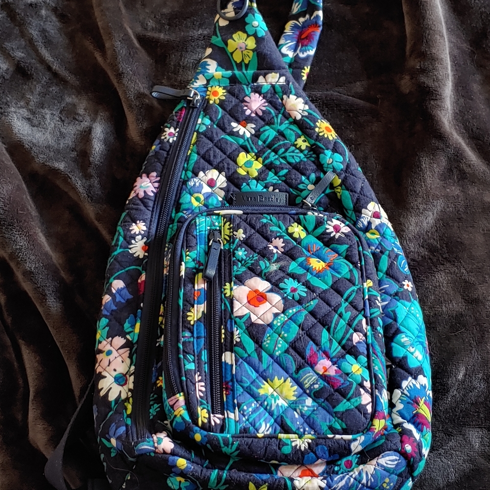 Vera Bradley Moonlight Garden Sling Bag